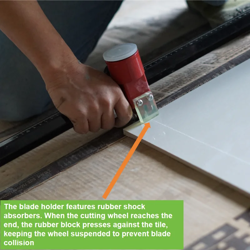 Innovative 5-Row 44 Rollers T-Shape Manual  tile Cutter - Precision Straight-Line Cutting for Ceramic Tile, Stone Slab & Glass