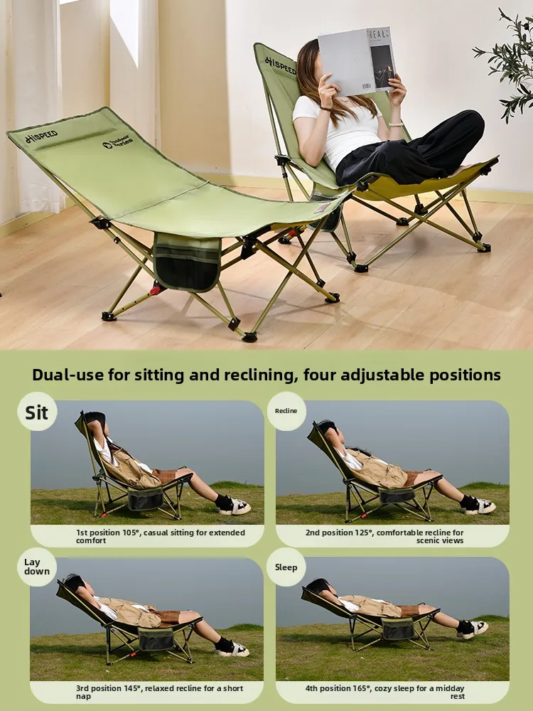 

Portable Outdoor Recliner Chair Cam Fiing Picnic Beach Chair Office Nap Time ential Staing Chair Leisure Furniture