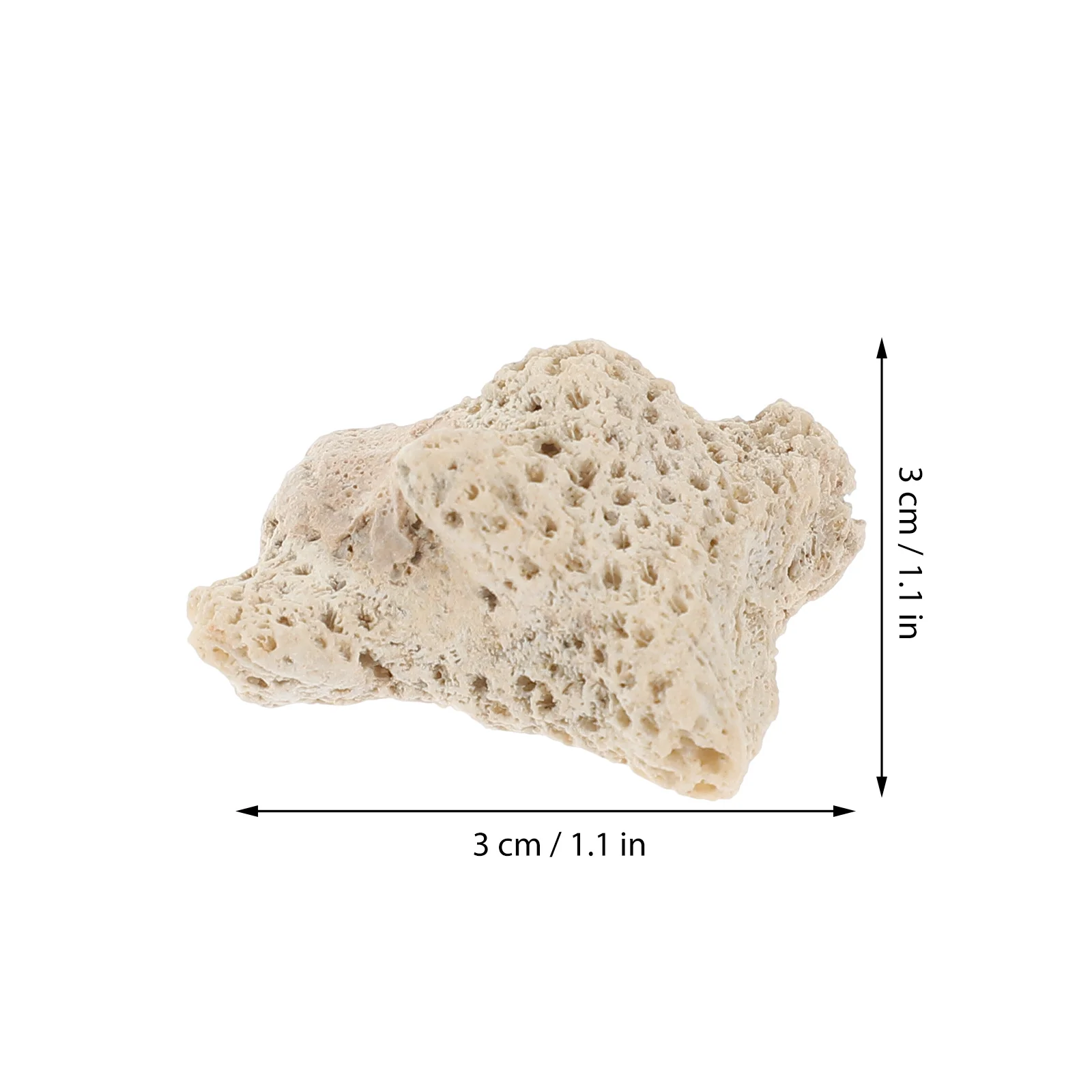 1 حقيبة سحق المرجان لمرشح حوض السمك وسائل الإعلام خزان الأسماك الديكور بركة تخطيط المرجان الحصى مرشح تنقية المياه الطبيعية