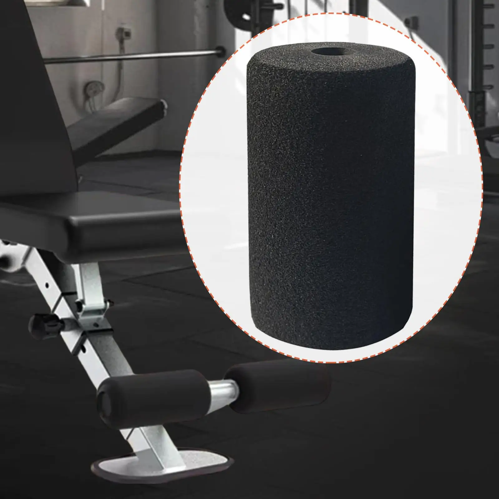 Durable Sponge Sleeve for Home Gym Sit Up Bar Machines Exercise Foam Handle Grips