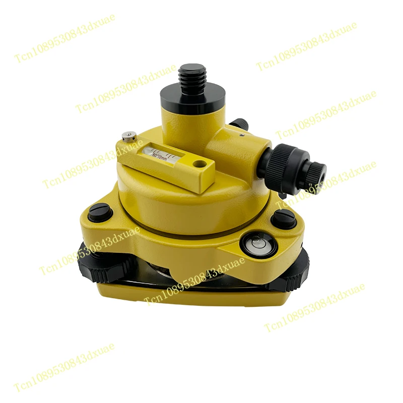 Yellow Black Green Three-jaw Tribrach And Optical Plummet Rotating Adapter For Prisms GPS 5/8