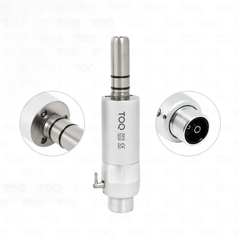 Premium Lab Slow Low Speed Air Motor Micromotor 2/4 Hole Connector Fit E Type Contra Angle and Straight Handpiece