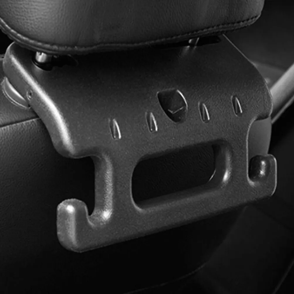 2Pcs Safety Grab Bar for Car Back Seat Premium ABS Hand Grip for Elderly Heavy Adults Converts Headrest to Grocery