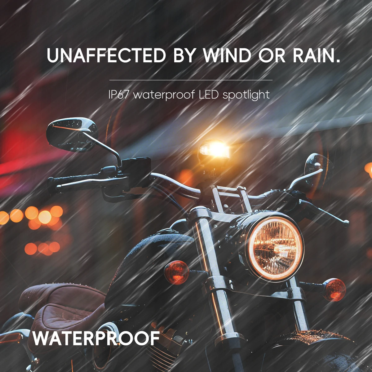 1 قطعة دراجة نارية LED الأضواء عدسة مزدوجة أبيض أصفر تسليط الضوء على كامل الوجه خوذة شكل LED لمبة أضواء الضباب مصباح إشارة العالمي