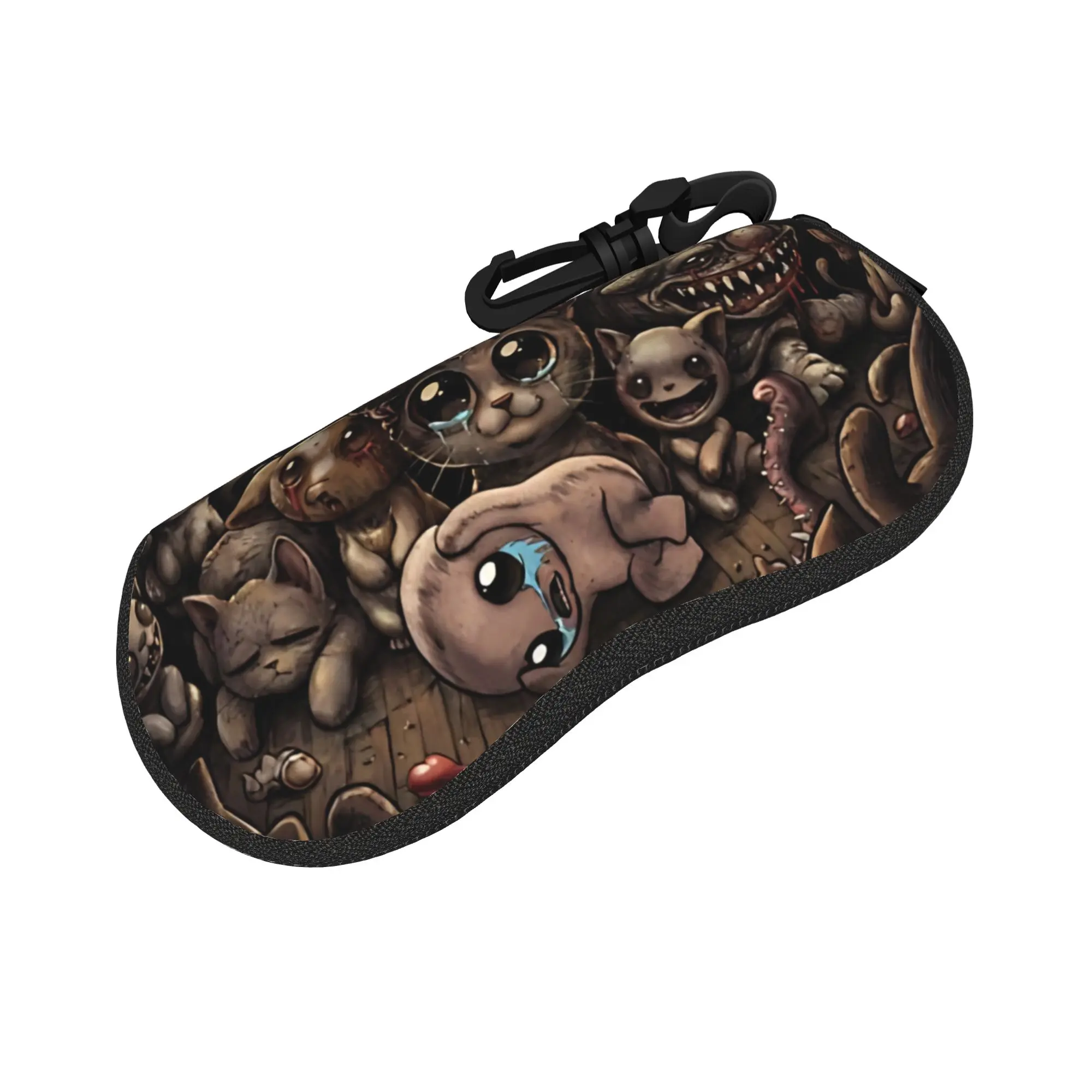Mewgenics Isaac Easter Egg Catapocalypse Glasses Case Unisex Anti-Fall Box  Reading Box Eye Contacts Case