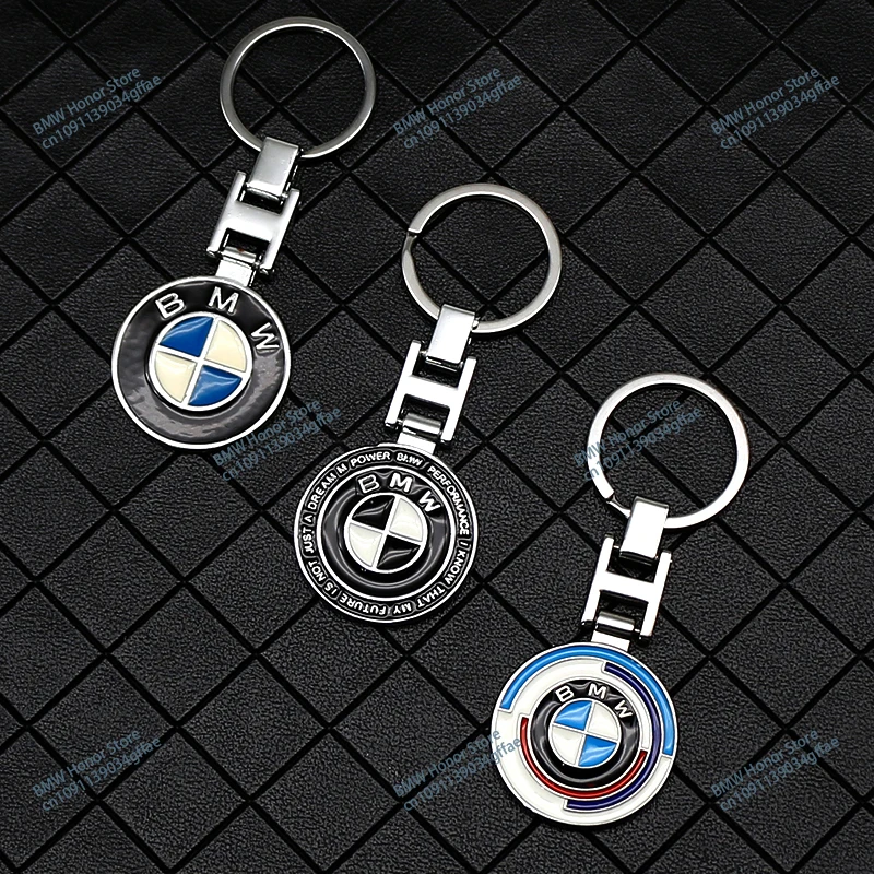 Metal Car Styling Keychain Key Chain Keyrings Key Holders for BMW X1 X3 X4 X5 E46 E90 F20 E60 E39 F10 M1 M2 M3 M5 M6 E87 M Power