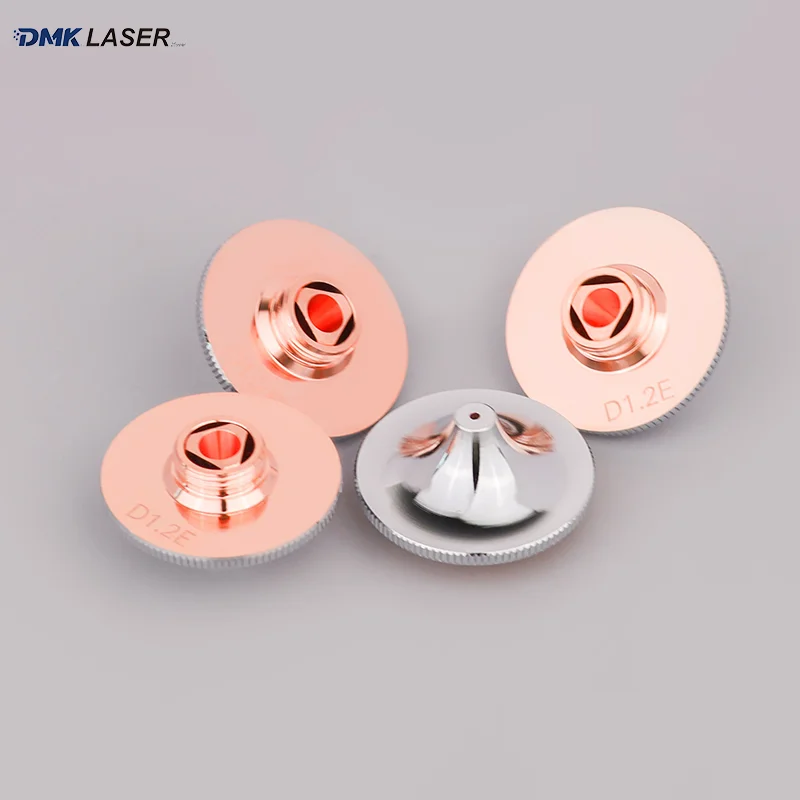 DC DE DX Laser Cutting Nozzle D28 H15 M11 High Speed High Power Double Layer Laser Cutting Copper Nozzles For HSG HANS Precitec