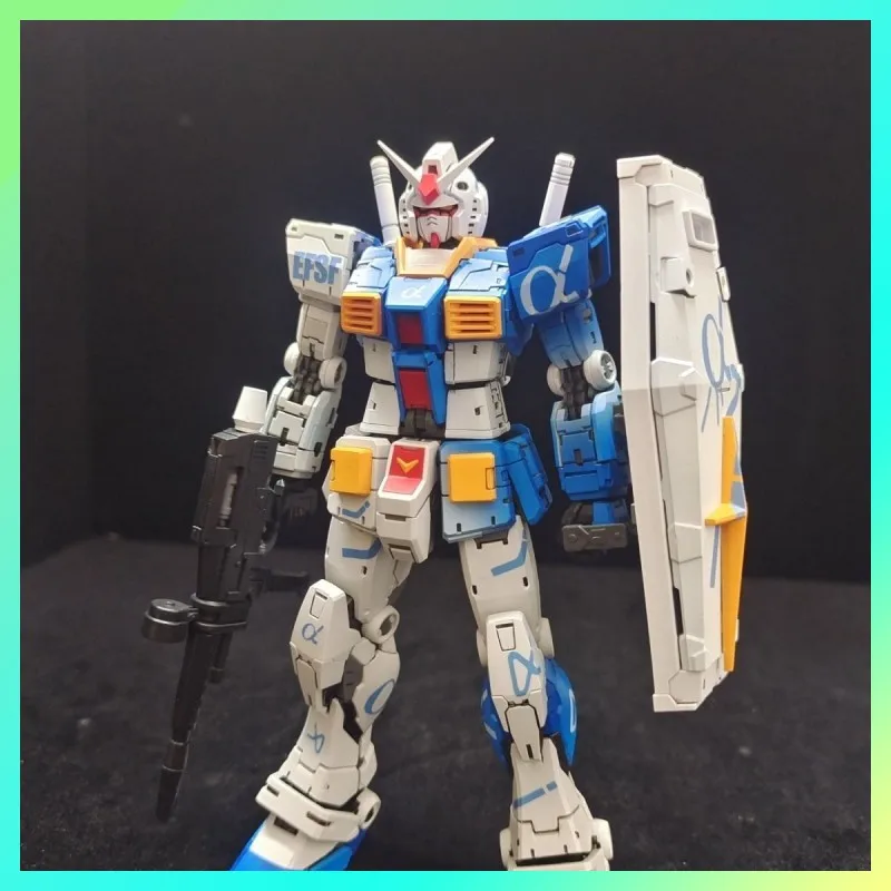 【منتج جديد】CHANGLONG 5501 RG 1/144 RX-78-2 Ver.2.0 Jiu Long Quan I اللون نموذج البدلة المتنقلة التجمع أطقم منمذجة هدايا عيد الميلاد