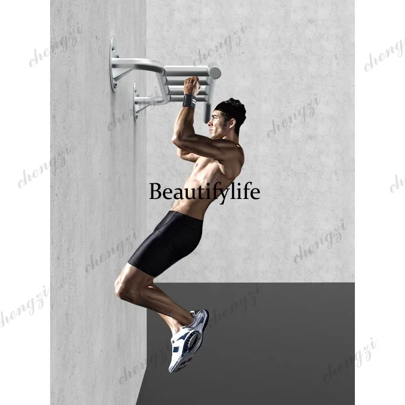 Stainless steel pull-up keel frame wall installation multi-position comprehensive training fitness equipment