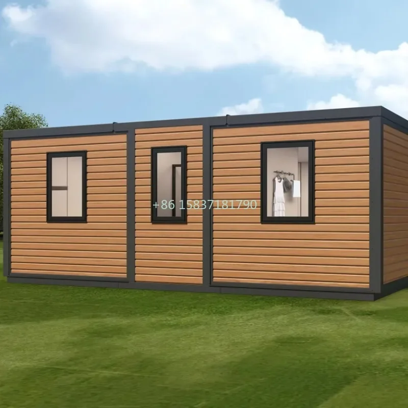 Factory Selling Container House Popular 20FT Folding Tiny Home Container Prefabricated Expandable Container House for Australia
