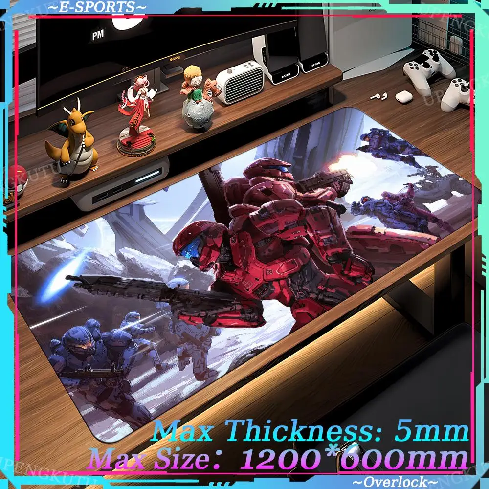 

Desk mats Floor mats Ergonomic mouse pads Game accessories H_halo2 Oversized Gaming Rubber anti-skid pad