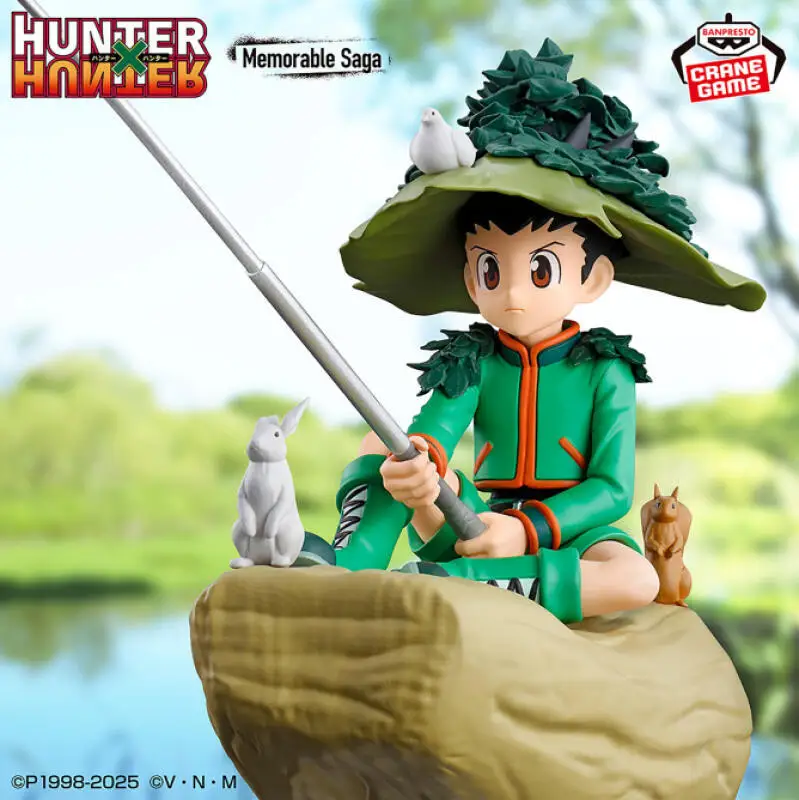 

Bandai Original Banpresto HUNTER HUNTER Memorable Saga Special Gon Freecss Action Figures Anime Figuras Cartoon Dolls Model Toys