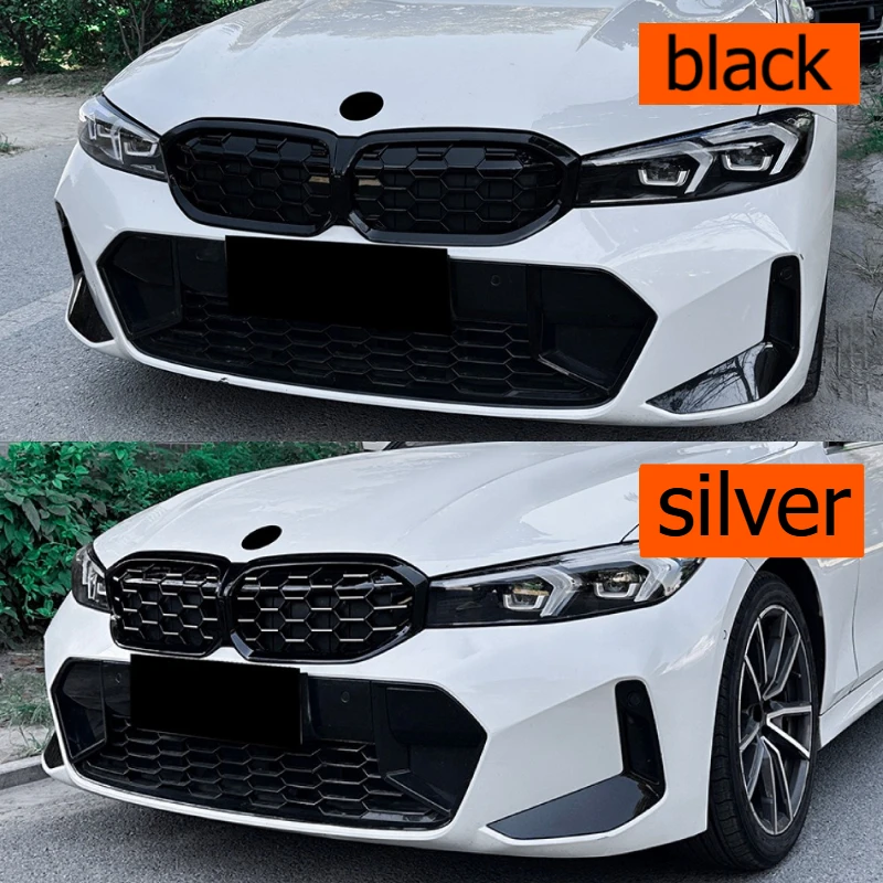 

Diamond Style for BMW 3 Series G20 G21 G28 LCI 2023-2024 Front Kidney Grill Center Grid Mesh Body Kits Tuning