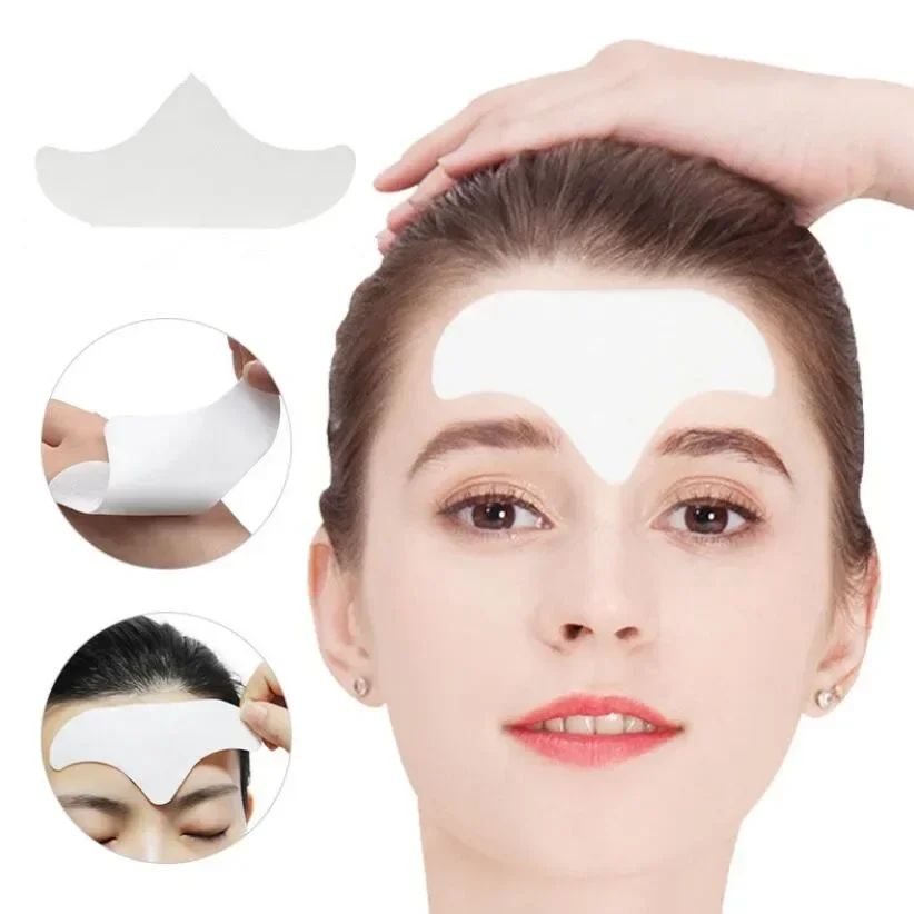 10Pcs front Line Removal Patch maschera rassodante sulla fronte Anti rughe Frown Lines adesivi per il trattamento Anti-invecchiamento Lifting cura della pelle