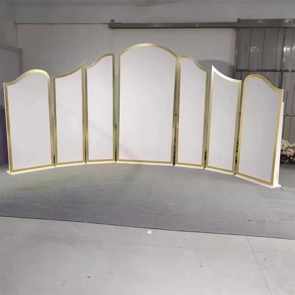 

Backgrounds 3 Panel Pvc Arch Backdrop Decoration Arch Wedding Wall