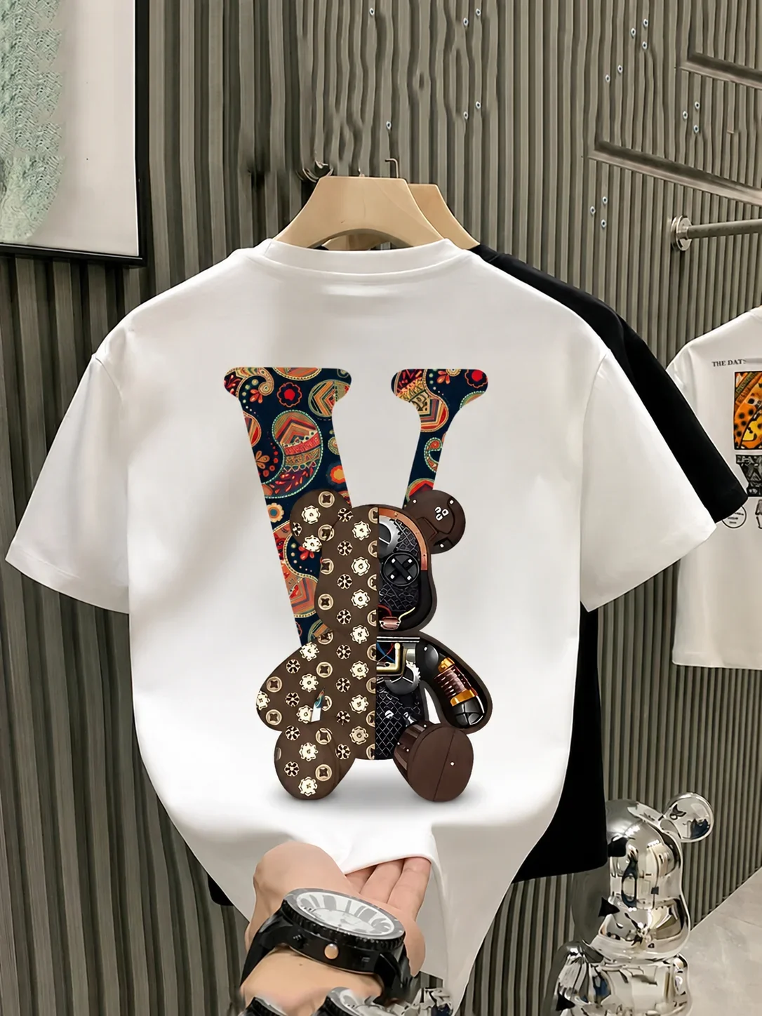 2026 Summer Men's Short-Sleeved Fashion New Product - Multi-purpose Cool Youthful Casual Fun Print Cotton Men's Women's s-5xl