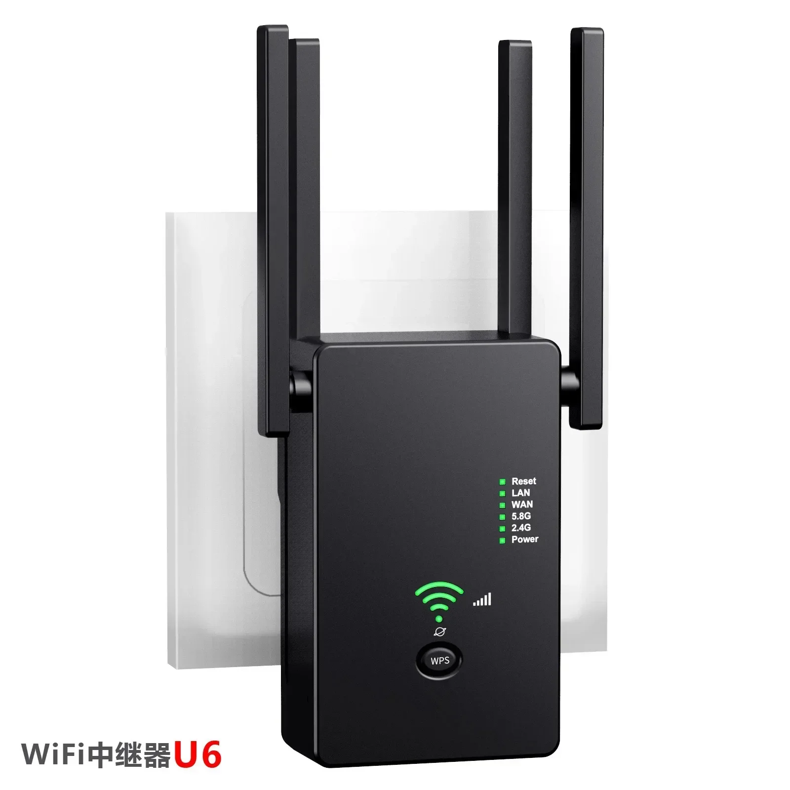 1200Mbps Dual Band Wireless Device Acts As Ap Router To Fix Long-Distance Household Wifi Dead Spot Connection Issues