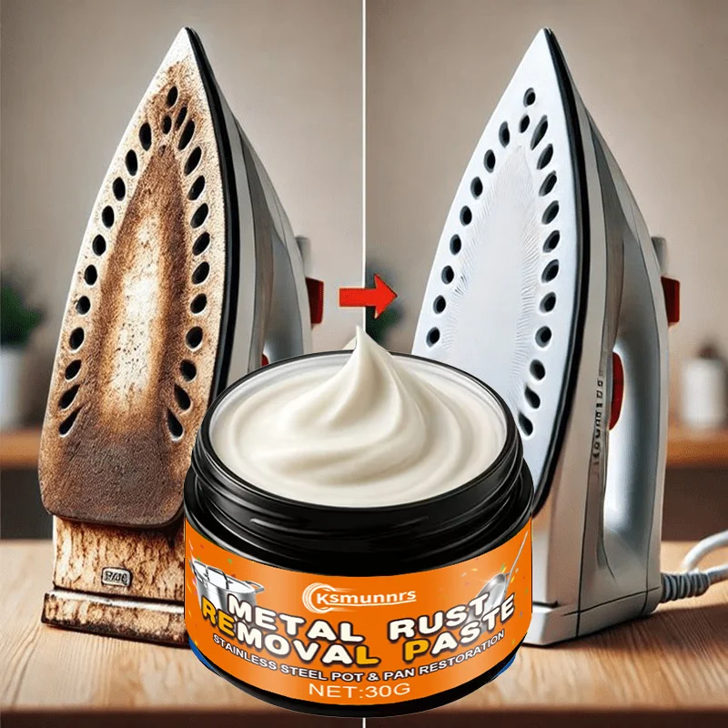Rust buster, powerful penetrating rust removal paste, suitable for cars, hardware, cookware and other metal items