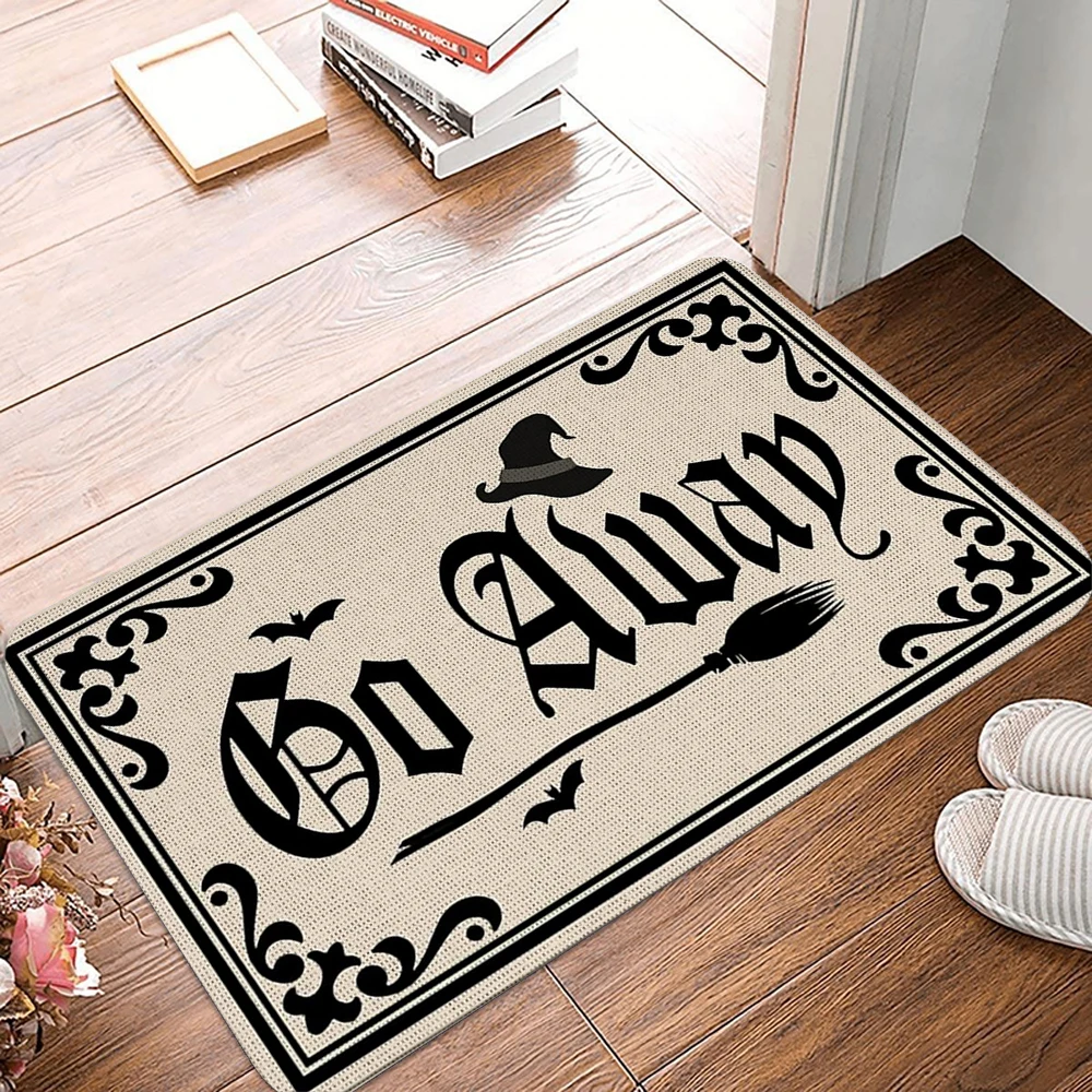 Funny Go Away Unless You Have Food Alcohol Amazon Packages Door Mat Sarcastic Welcome Floor Rug for Front Door Porch Decor