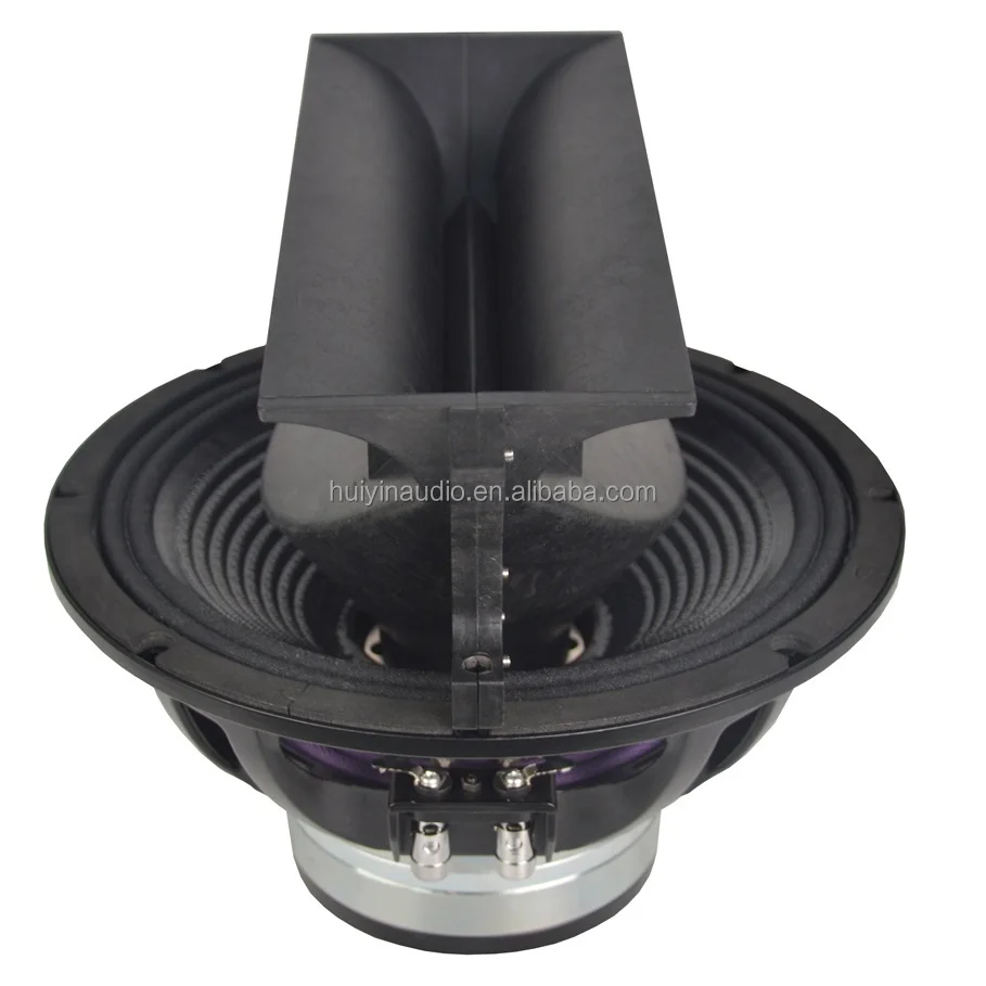 1075-056 New Design 10 Inch Neo Coaxial Speaker 3Inch Coil 400W RMS in Woofer RMS 100W in HF Driver Speaker for Line Array Audio