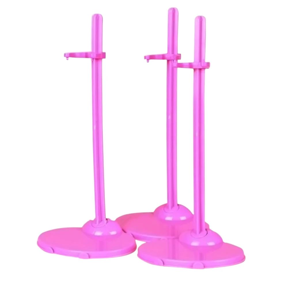 Besegad 10PCS supporto per esposizione per supporto per bambola espositore per modello supporto per Barbie accessori per supporto per manichino per giocattoli Barbie