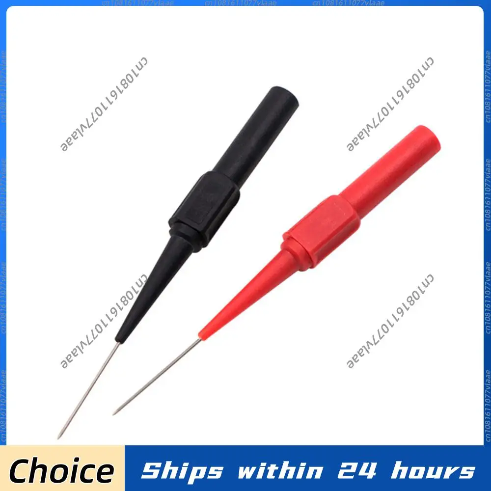 2-10Pcs Diagnostic Tools Multimeter Test Lead Extention Back Piercing Needle Tip Probes Autotools Automotive Kit Machine 0.7MM ﻿