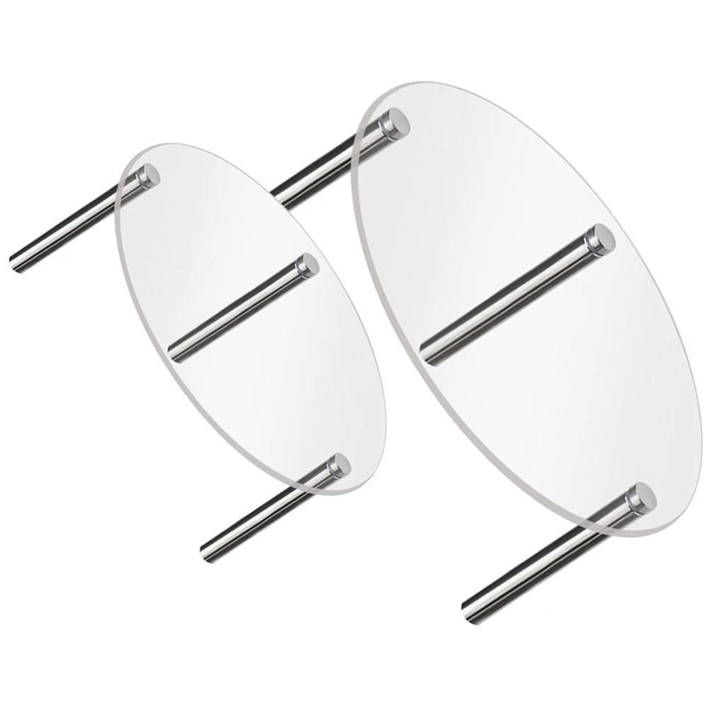 

2Pcs Cake Display Stand Clear Acrylic Square Dessert Stand for Party Cupcakes Muffins Display Holder Stable Desktop Use