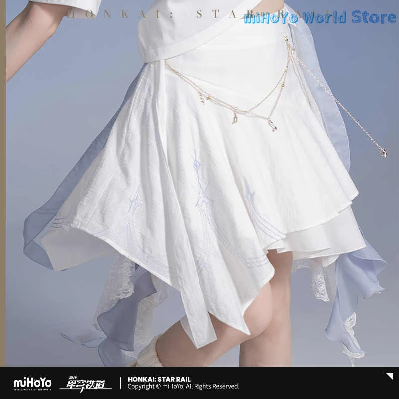 

[Official]Robin Short Skirt MiHoYo Original Merch Genshin Impact Robin Theme Impression Serie Skirt Costume Woman Cosplay Gift