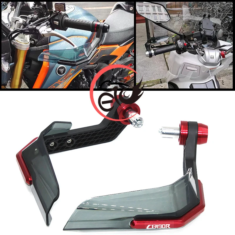 

LOGO CB190R-Protector de manos para motocicleta, accesorio de 22mm y 7/8 pulgadas para Honda CB190R CB 190R