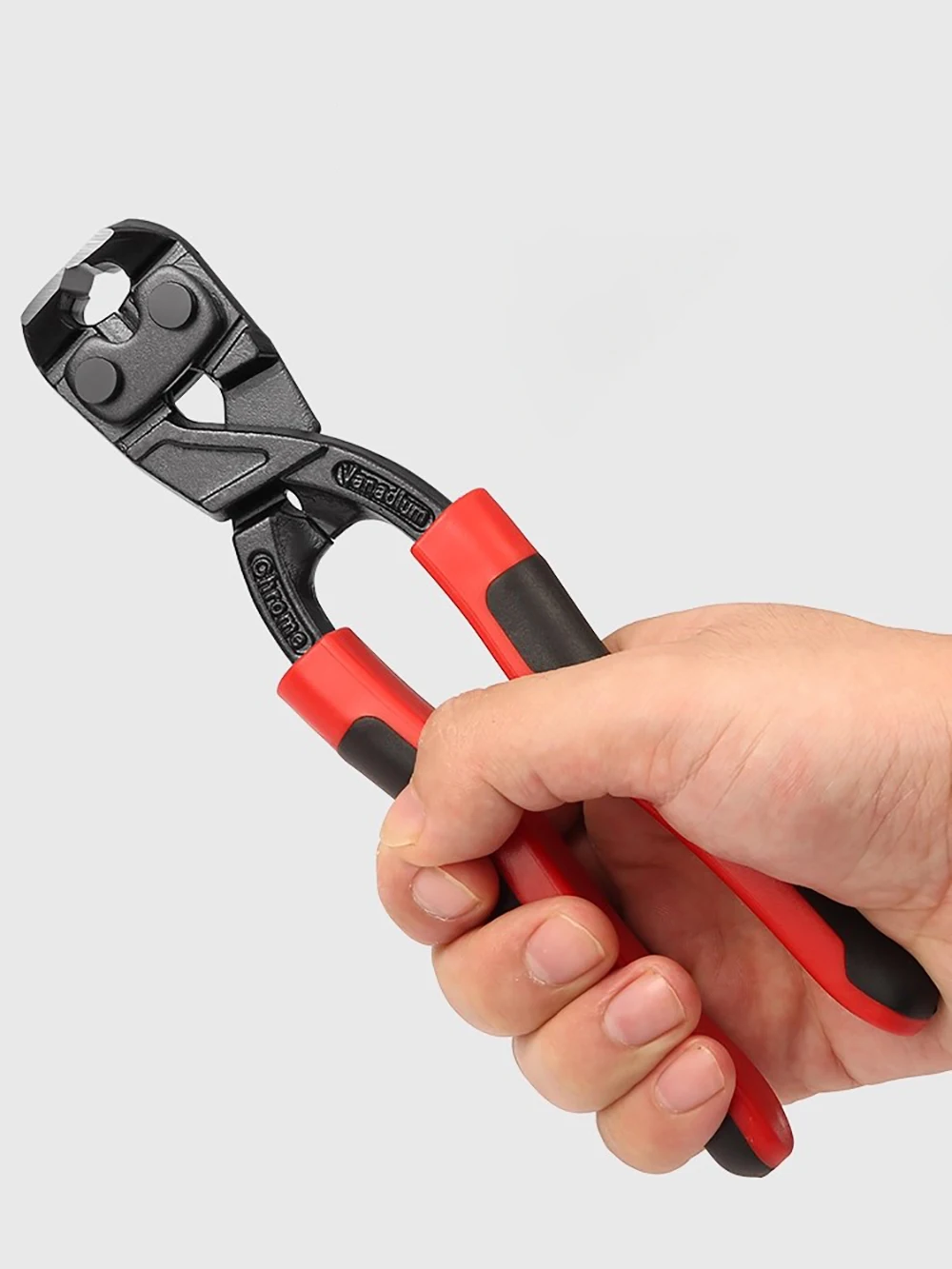 Heavy Duty Cutting Pliers - Flat Head Nail Puller, Steel Wire & Iron Nail Cutter, 8 Inch Industrial Grade Clip Tool