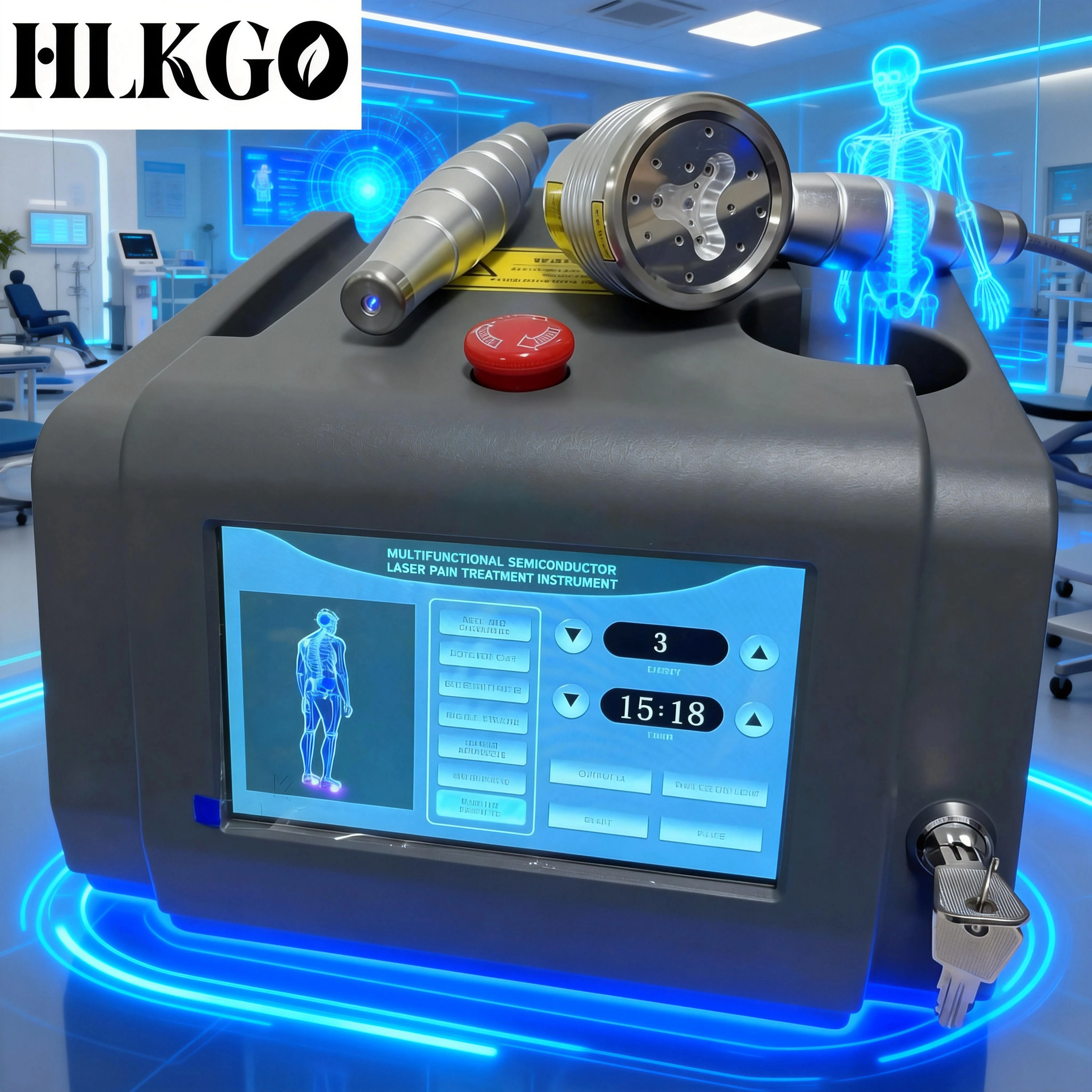 

Устройство для терапии красным светом высокой мощности 650 нм 808 нм для эффективного облегчения боли в спине, шее, плечах