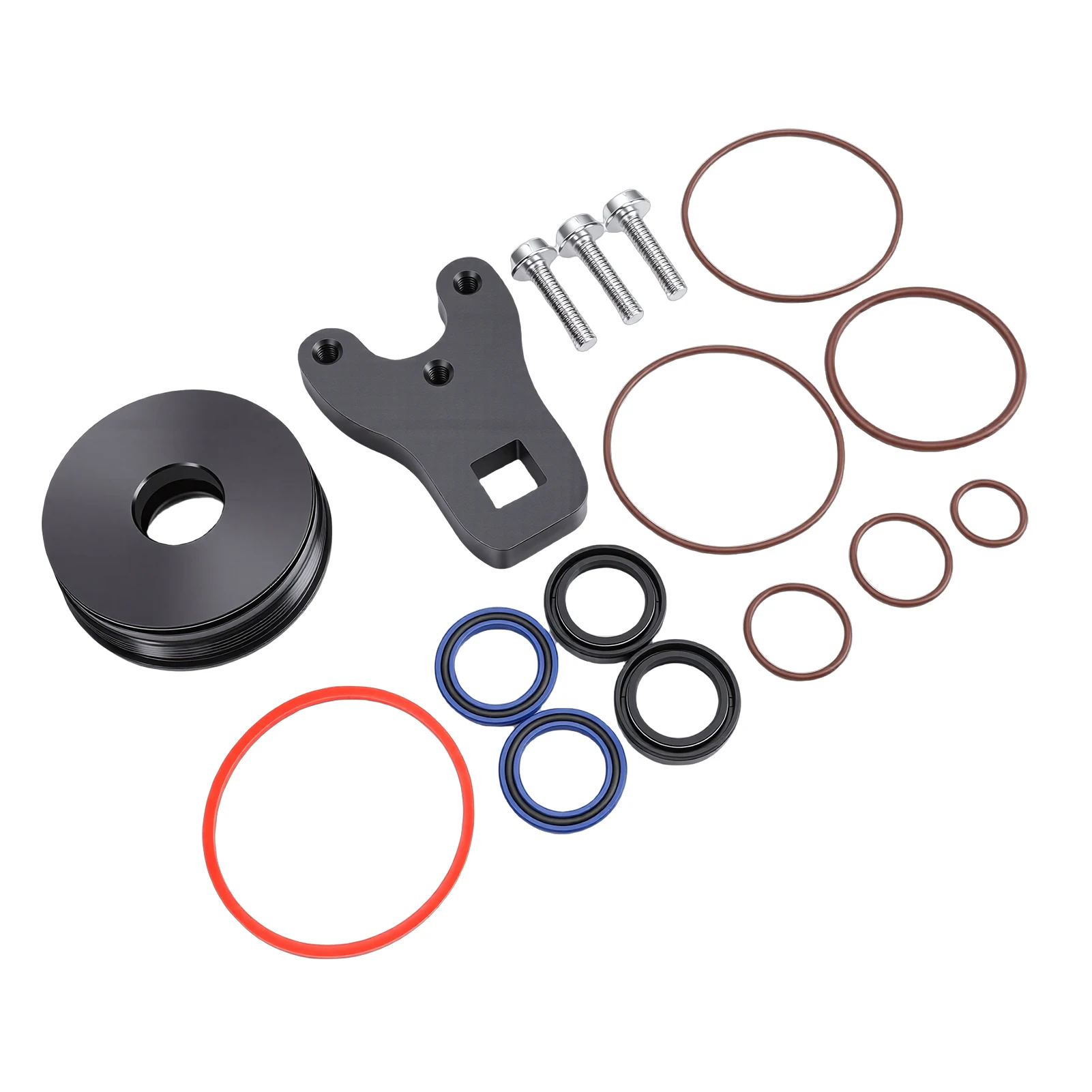 

Trim Piston Repair Seal Kit 5008985 Tilt Trim Piston Seal Kit Replacement for Evinrude E-Tec 60HO 75 90 90HO 115 and 130 Horsepo