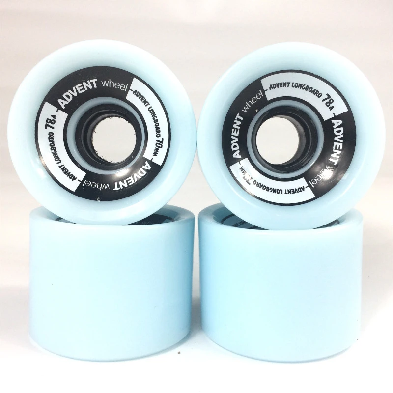 

78A High Rebound PU Longboard Wheels 70*51mm Multi Colors Available For Dancing Board Land Surf Skate Cruiser Skateboard Wheels