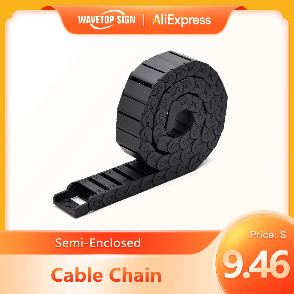 Semi-Enclosed Cable Chain 1m