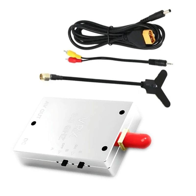 M17B 高度な 3.3Ghz 3W FPV トランスミッターVRX 受信機トランスミッタードローン画像用複数モデル