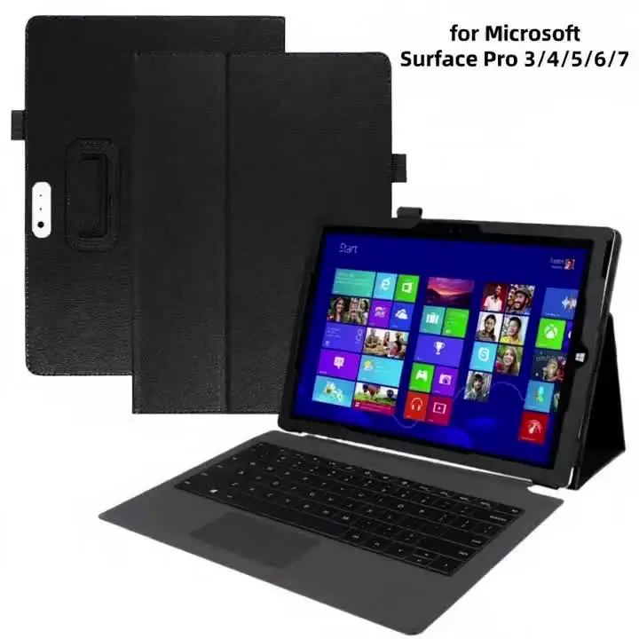 Flip Cover for Microsoft Surface Pro 7 Plus, Surface Pro 7/6/5/4/3