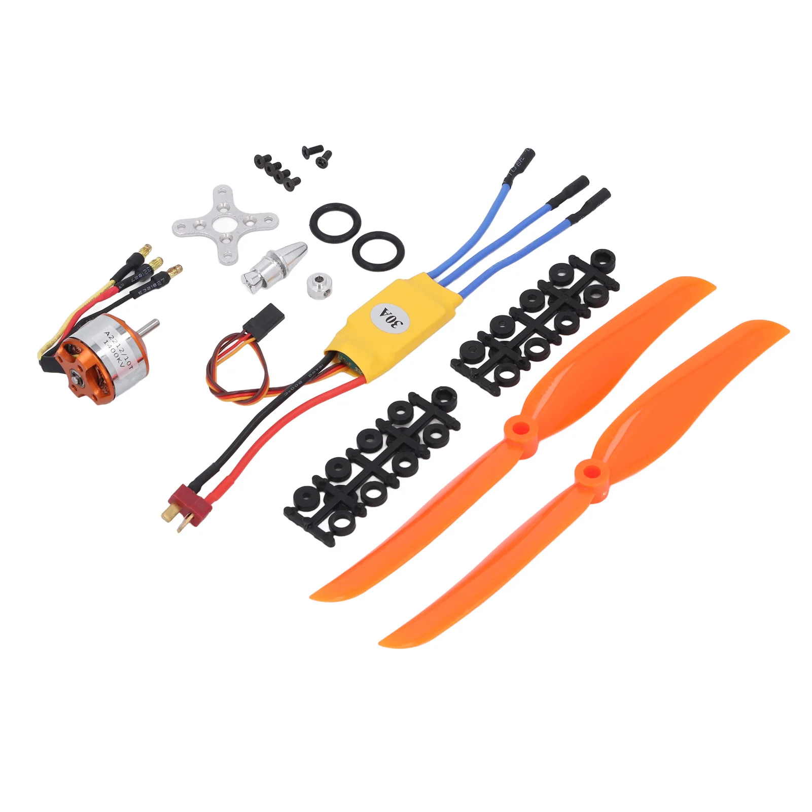 A2212 1400KV Brushless Outgoing Motor 30A ESC 8060 Propeller and Screw Set for RC Airplane Quadcopter