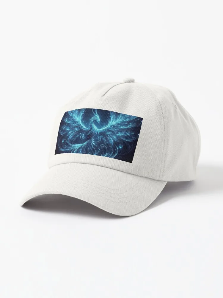 Blue Rebirth: The Celestial Light Phoenix Cap Women's Beach Outlet Men's