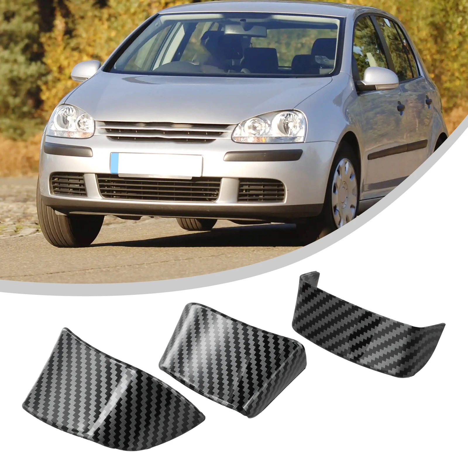 

Carbon Fiber Steering Cover Direct Replacement Cover Carbon Fiber Carbon Fiber Steering Wheel Cover Quality ABS Material