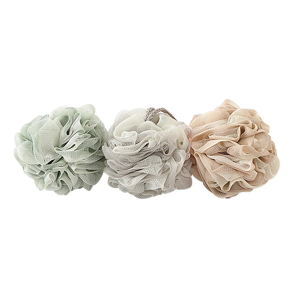 

Natural Loofah Bath Sponge Flower Shower Scrubber Cute Bathing Sponges for Women Ball