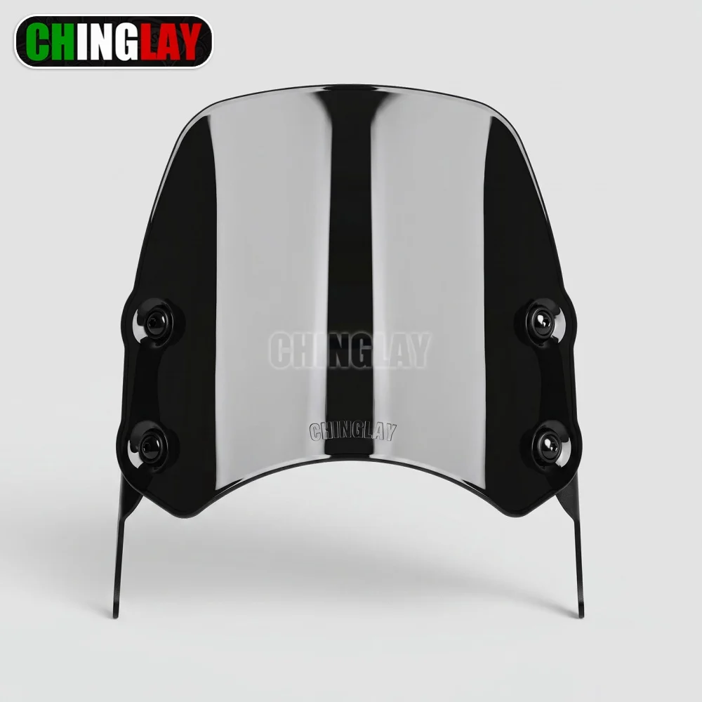 Motorcycle Windscreen Windshield Wind Shield Screen Protector Deflector For Kawasaki Eliminator 450 Eliminator 500 2023-2027
