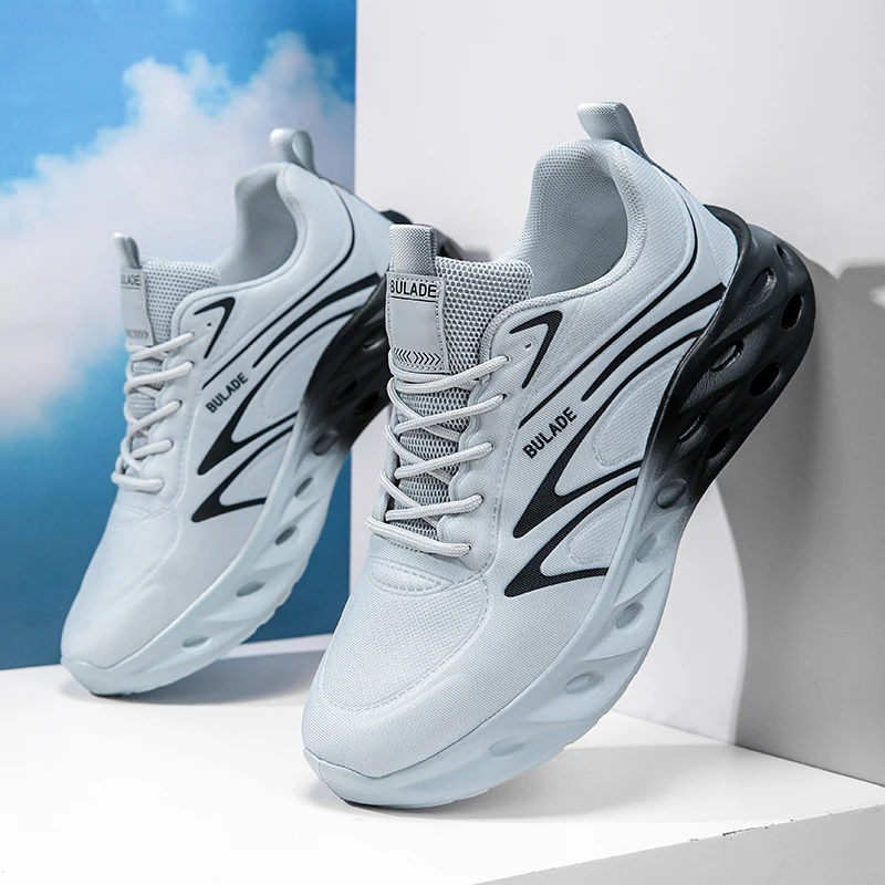 

YRZL Men's Training Shoes Workout Anti Slip Shoes Lightweight Comfortable Walking Sneakers Casual Sport Athletic Training Shoes