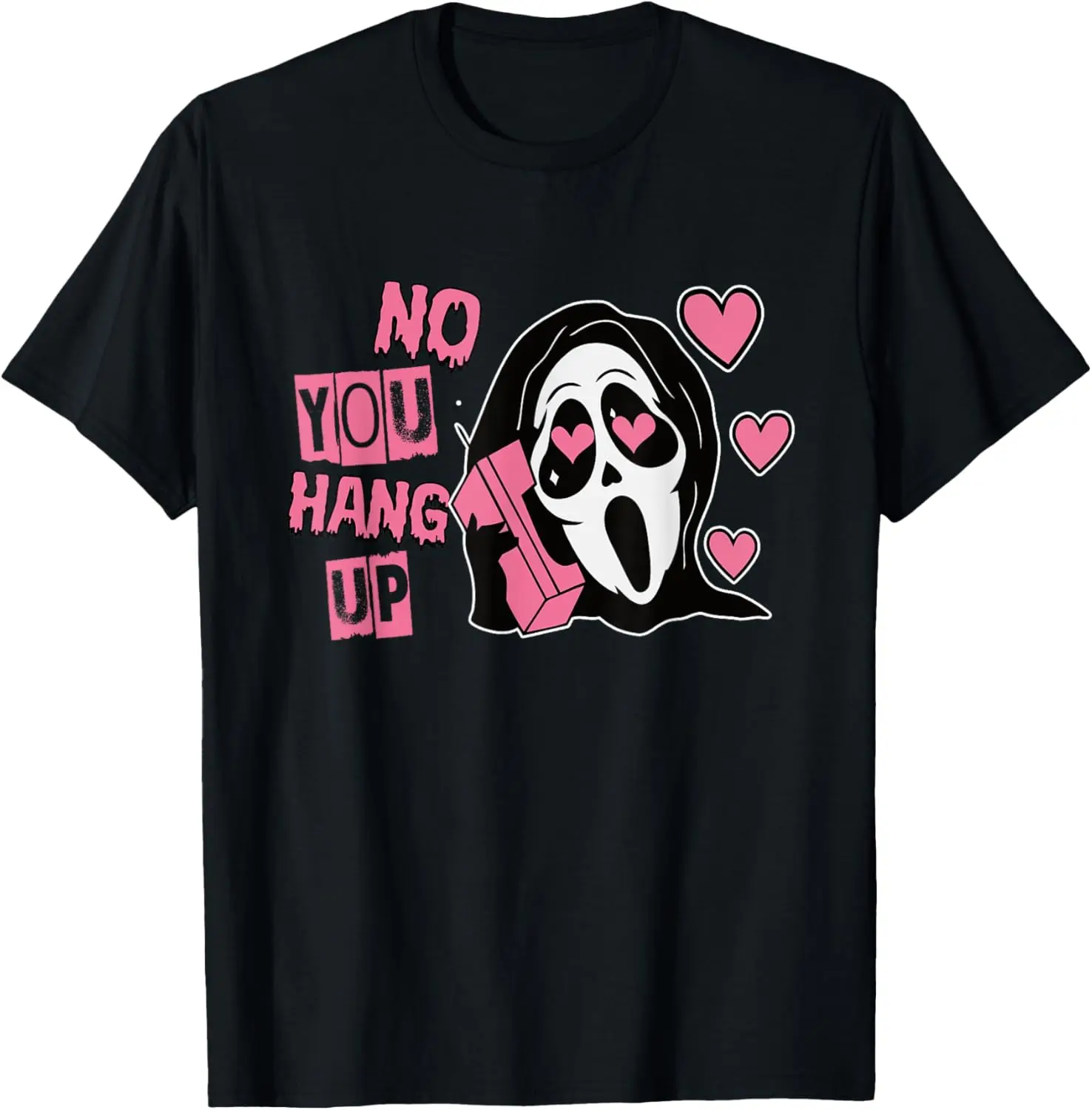 

Funny No You Hang Up First Gho-st Calling Hello Halloween T-Shirt