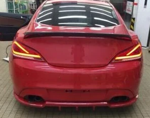 

Car tail lights for taillight Rohens 2009~2012 LED Rohens Tail Light coupeRear Lamp DRL+Brake+Park+Moving Turning Lamp