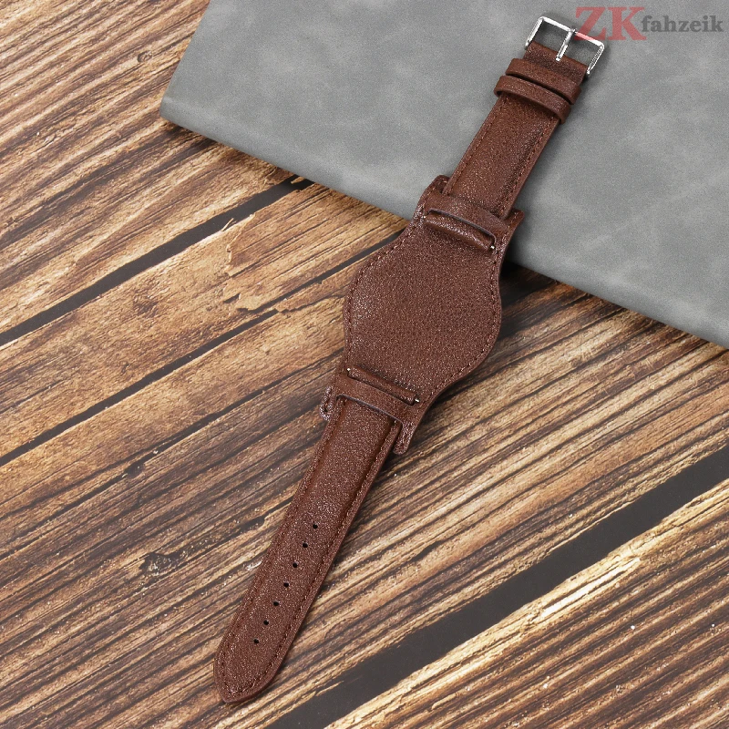 Genuine Leather Strap for Fossil CH3051 CH2891 CH2565 CH2564 ME3102 FS4813 AM4535/AM4486 AM4532 20mm 22mm Men Rivet Watch Band