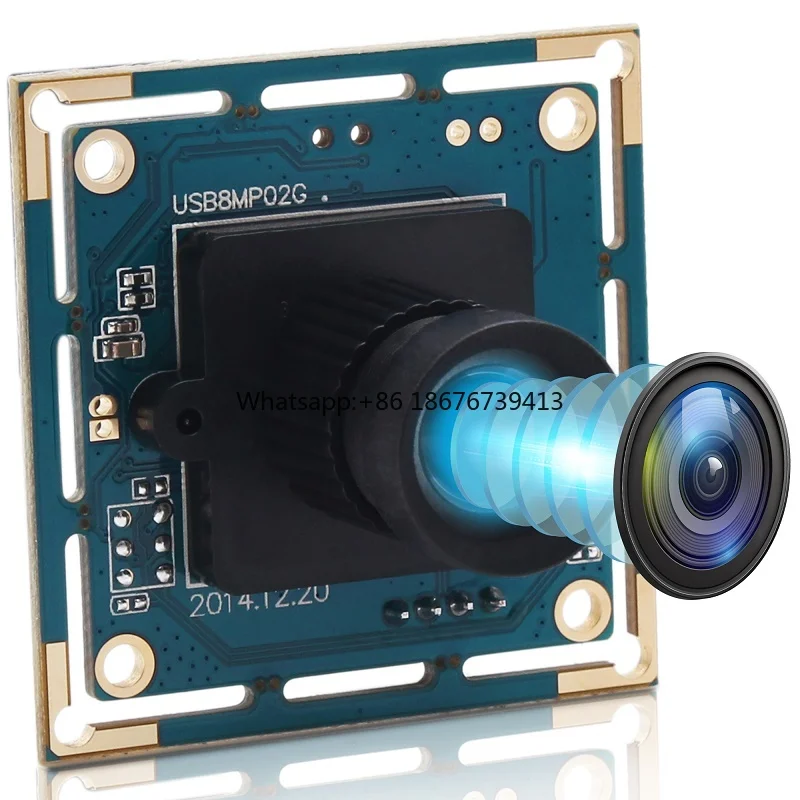 hot sale 8MP HD CMOS IMX179 2.0 micro usb external camera mini USB Camera module for simple security system