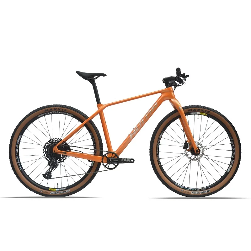 

29inch Carbon Fiber Dual Disc Brake Imported NX12-Speed Non-Suspension Hard Fork Mountain Bike For Adults High-End Bicycle