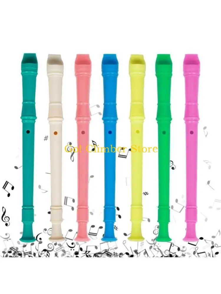 Q84C 8 حفرة الناي المبتدئين مسجل سوبرانو الكلارينيت ABS النمط الألماني التريبل الناي
