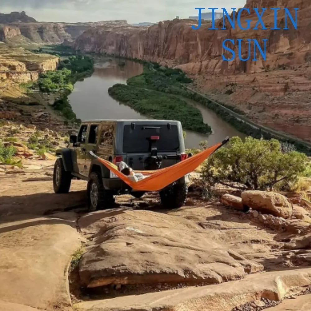 Wholesale Hammock Hitch Stand Trailer Receiver Folding Bracket Off-Road Black