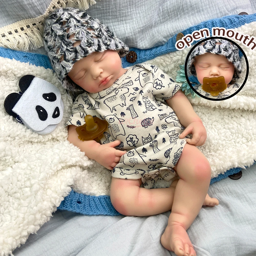 

Полнотелая силиконовая кукла-реборн (мальчик/девочка) 20 дюймов, с утяжеленным телом и реалистичными деталями, расписанными вручную. Праздничный подарок.